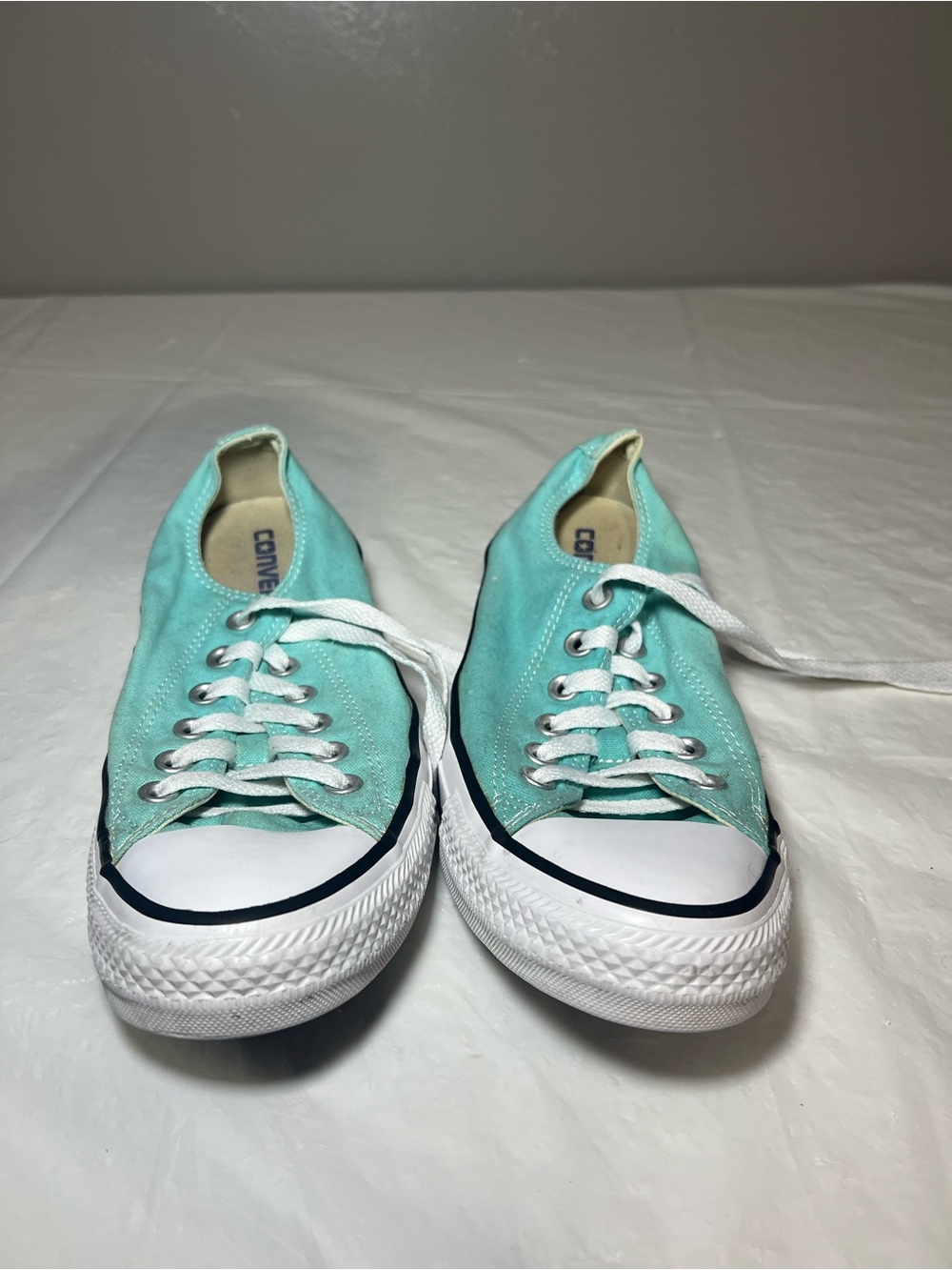 Converse Chuck Taylor All Star Low Top Mint Green Teal Unisex Men 6 Women 8